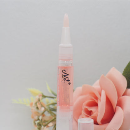 Cuticle oil in the pen - with strawberry scent