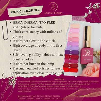 Iconic Color Gel - Sparkling Champagne (501)