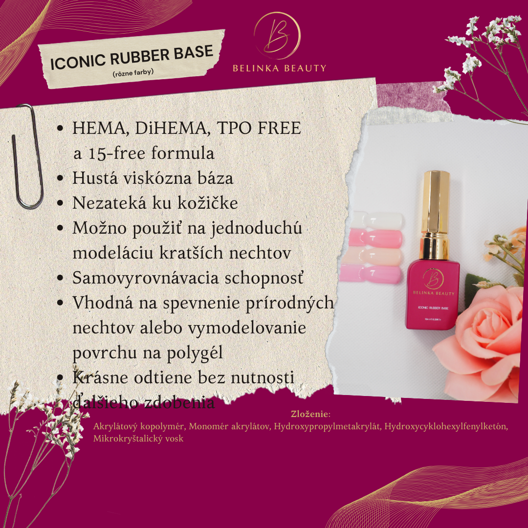 Ikonoischer Gummibasis - Kühles Pink (4)